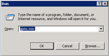 Group Policy Management Console
